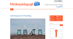 Desktop Screenshot of medienpaedagogik-praxis.de