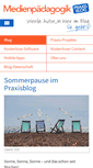 Mobile Screenshot of medienpaedagogik-praxis.de